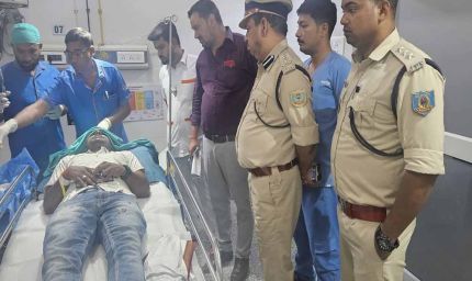 रांची में जमीनी विवाद में पुलिस पर हमला, SHO को सिर में लगी चोट