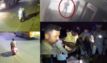 लखनऊ कांड के दीपक वर्मा के वहशीपन की तस्वीरें सामने आईं, दीपक मासूम बच्ची को अपनी गोद में ले जाता दिख रहा