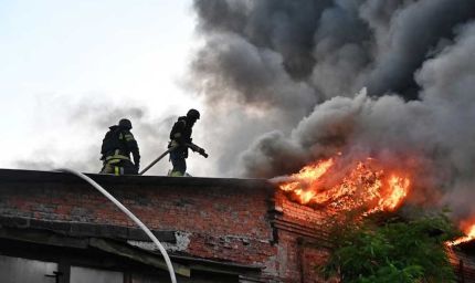 यूक्रेन पर रूस की भीषण बमबारी, ड्रोन-मिसाइल हमले में 21 घायल, 3 की मौत