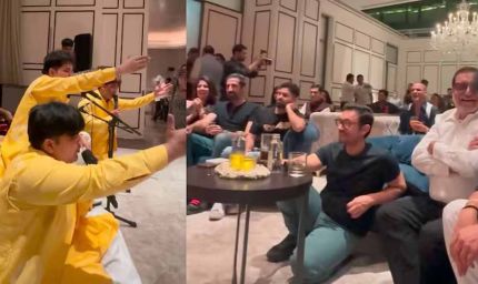 आमिर ख़ान ने अपने घर पर एक शानदार म्यूज़िकल नाइट होस्ट की