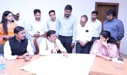 हिनौती गौधाम के निर्माणाधीन कार्यों को समय सीमा में करें पूर्ण : उप मुख्यमंत्री शुक्ल