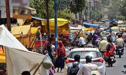 इंदौर में चंदन नगर से कालानी नगर तक बनने वाली लिंक रोड की चौड़ाई को लेकर विवाद