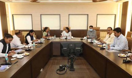 केन्द्रीय सचिव हरिरंजन राव और डॉ. पल्लवी जैन गोविल ने खेल और युवा कल्याण की गतिविधियों और योजनाओं का किया अवलोकन