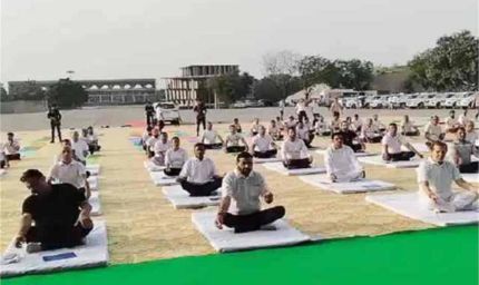 अंतर्राष्ट्रीय योग दिवस के उपलक्ष्य पर विधानसभा में योग प्रोटोकॉल प्रशिक्षण शिविर का हुआ आयोजन