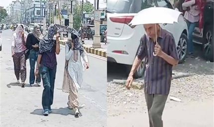 पिछले कईं दोनों से अंबाला में हीट वेव अपना सितम ढाह रही, 43 डिग्री के पार पहुंचा पारा