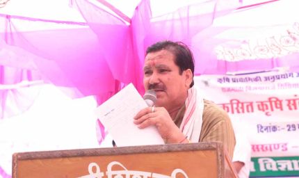 खेती को लाभ का धंधा बनाने के लिए तकनीक को खेतों तक पहुंचाना जरूरी - मंत्री टेटवाल