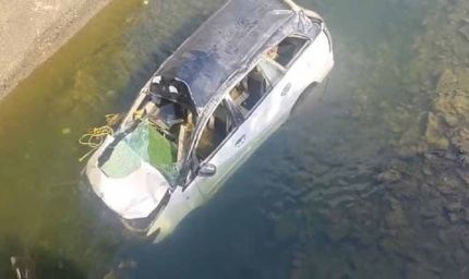 कोरबा में एक तेज रफ्तार कार अनियंत्रित होकर, 20 फीट नीचे नहर में गिरी, जांच में जुटी पुलिस