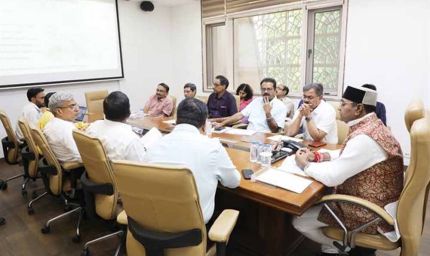 मंत्री सारंग ने ली सहकारिता विभाग की समीक्षा बैठक