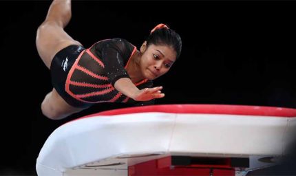 एशियन आर्टिस्टिक जिम्नास्टिक चैंपियनशिप : भारतीय जिम्नास्ट प्रणति नायक ने वॉल्ट में जीता कांस्य