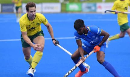 भारत बढ़त के बावजूद ऑस्ट्रेलिया से 2-3 से हारा