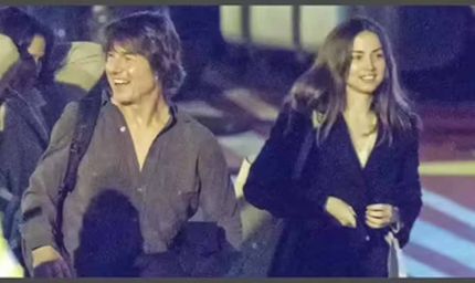 62 साल के टॉम क्रूज ने 25 साल छोटी गर्लफ्रेंड एना के साथ लंदन में किया डिनर डेट