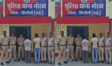 मोरवा पुलिस ने करीब 1 दर्जन आरोपियों पर की कार्यवाही