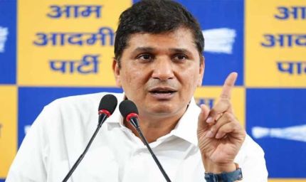 पानी की किल्लत को लेकर आप नेता सौरभ भारद्वाज ने बीजेपी सरकार पर कसा तंज, बोले - चार इंजन की सरकार फिर भी पानी नहीं