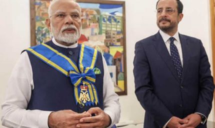 प्रधानमंत्री मोदी को साइप्रस का सर्वोच्च सम्मान मिलने पर मुख्यमंत्री डॉ. यादव ने किया अभिनंदन