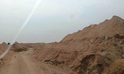 रायपुर : रेत के अवैध भंडारण पर ग्राम बरबसपुर में बड़ी कार्रवाई