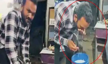 अहमदाबाद में दूध में थूक मिलाकर बनाया वीडियो, मिल्क फैक्ट्री में कर्मचारी की घिनौनी हरकत, जेल नहीं मौत की सजा दो