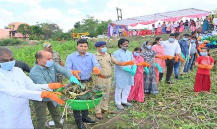 जल स्रोतों की सफाई के साथ जन समुदाय ने इनके सरंक्षण की ली शपथ