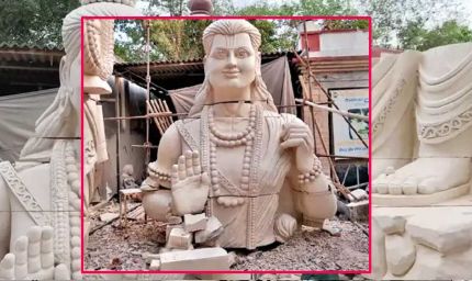 ग्वालियर के मिंट स्टोन से बनी भगवान राम की 51 फीट की प्रतिमा जल्द ही रायपुर में लगाई जाएगी