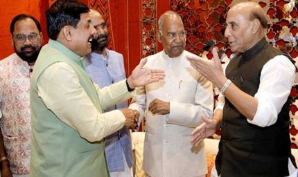 मुख्यमंत्री डॉ. यादव नई दिल्ली में विवाह समारोह में शामिल हुए