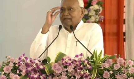 सीएम नीतीश कुमार ने अपने संबोधन में लाल-राबड़ी के शासनकाल की याद दिलाते हुए विपक्ष पर किया कटाक्ष