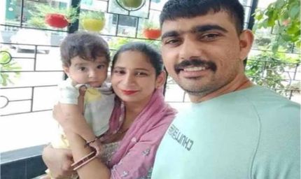 स्पाइनल मस्कुलर एट्रोफी टाइप-1 बीमारी से जूझ रहे आठ महीने के युवांश की मदद के लिए हरियाणा के 6 जिलों की पुलिस आगे आई