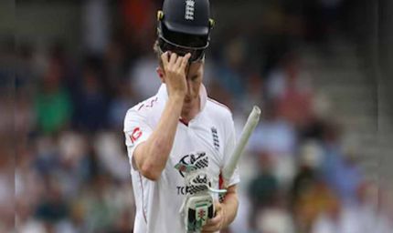 इंग्लैंड की पारी शुरू, लगा पहला झटका, बुमराह ने क्रॉली को भेजा पवेलियन