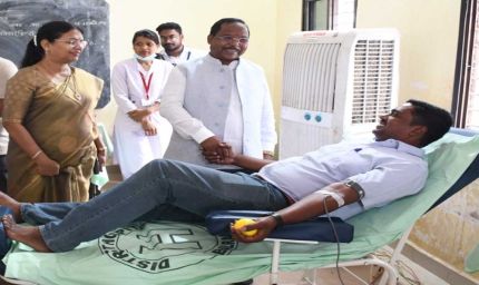 रायपुर : लोगों का कल्याण ही हमारा सेवा धर्म: मंत्री श्री नेताम