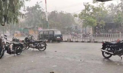 राजस्थान में जोरदार बारिश, 10 जिलों में भारी वर्षा का अलर्ट