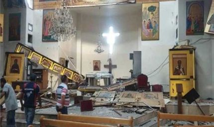 सीरिया : चर्च के अंदर बड़ा आत्मघाती हमला...20लोगों की मौत; आतंकी ने विस्फोट जैकेट से खुद को भी उड़ाया