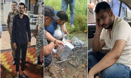 Raja Murderमामले में इंदौर कोर्ट में पेश किए गए सिलोम और बल्लू, हत्या के बाद सोनम को दी थी शरण