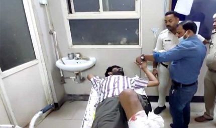 ग्वालियर में हत्या के आरोपी गैंगस्टर का एनकाउंटर, जवाबी कार्रवाई में पैर में गोली लगी