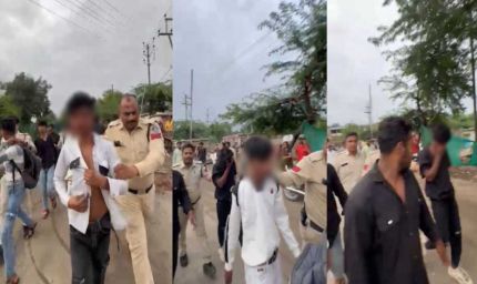 हिंदूवादी संगठन के कार्यकर्ताओं ने तीन युवकों को पकड़ा, दो नाबालिग हिंदू लड़कियों के साथ छेड़छाड़ कर रहे थे