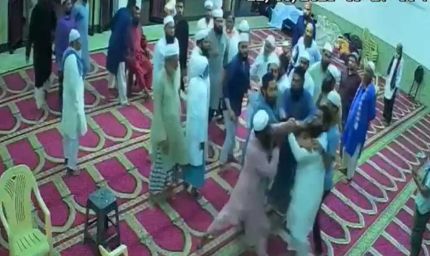 कोरबा की जामा मस्जिद में सामाजिक बैठक के दौरान दो पक्षों में विवाद