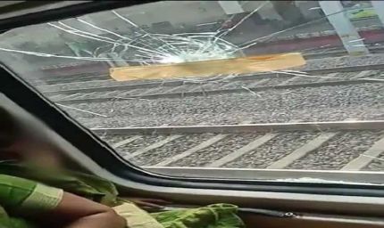 भोपाल से दिल्ली जा रही शताब्दी एक्सप्रेस पर फिर हुआ पथराव, सी-4 कोच का कांच टूटा; एक हफ्ते में यह चौथी घटना
