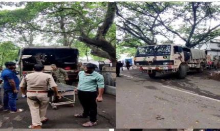 भोपाल फायर रेंज में ट्रेनिंग के दौरान जवान विजय सिंह की डमी बम गिरने से मौत