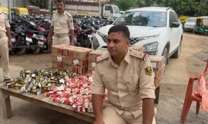 नकली दरोगा बनकर शराब की खेप ले जा रहे शक्स को उत्पाद विभाग की टीम ने किया गिरफ्तार