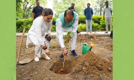 'मामा' के साथ नाजिया इलाही खान का विशेष अभियान, कश्मीर से कन्याकुमारी तक लगाएंगी 6000 पेड़