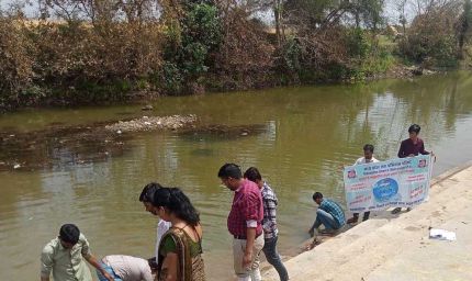 जबलपुर में जल स्‍त्रोंतों के उद्गम स्‍थल को बेहतर बनाने की मुहिम