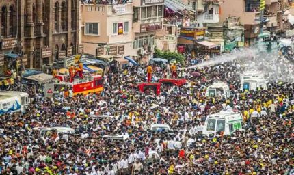 जगन्नाथ रथ यात्रा में  भगदड़,  3 श्रद्धालुओं की मौत, कई घायल