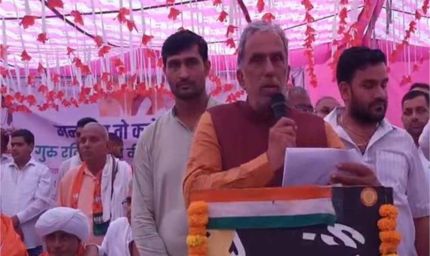 संत रविदास का जीवन बना समरसता की मिसाल, कृष्णपाल गुर्जर ने किया नमन