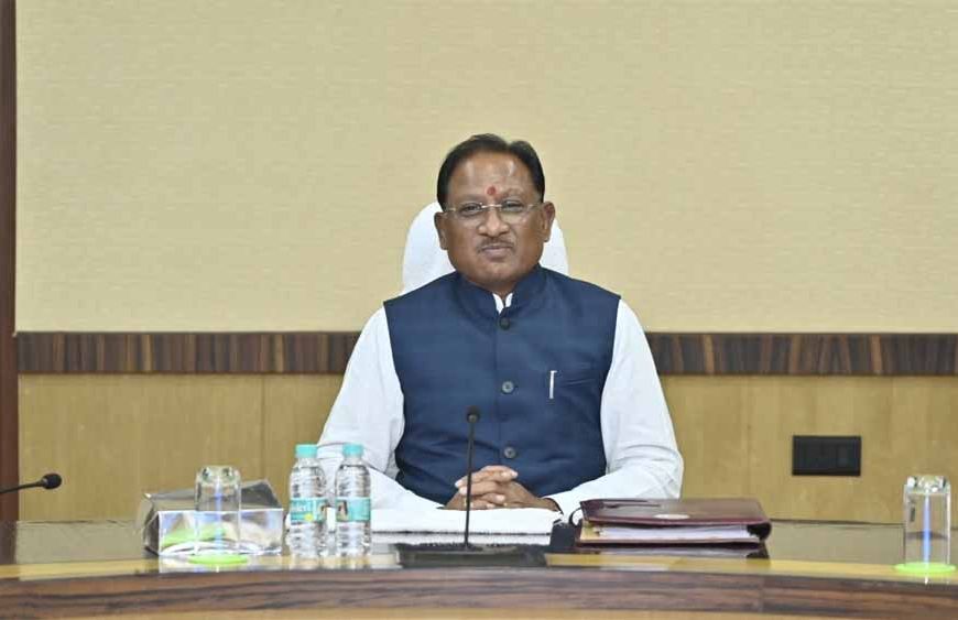 मुख्यमंत्री साय की अध्यक्षता में कैबिनेट की बैठक हुई शुरू
