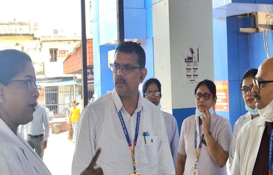 सिम्स में कोविड संक्रमण से निपटने मॉकड्रिल का आयोजन