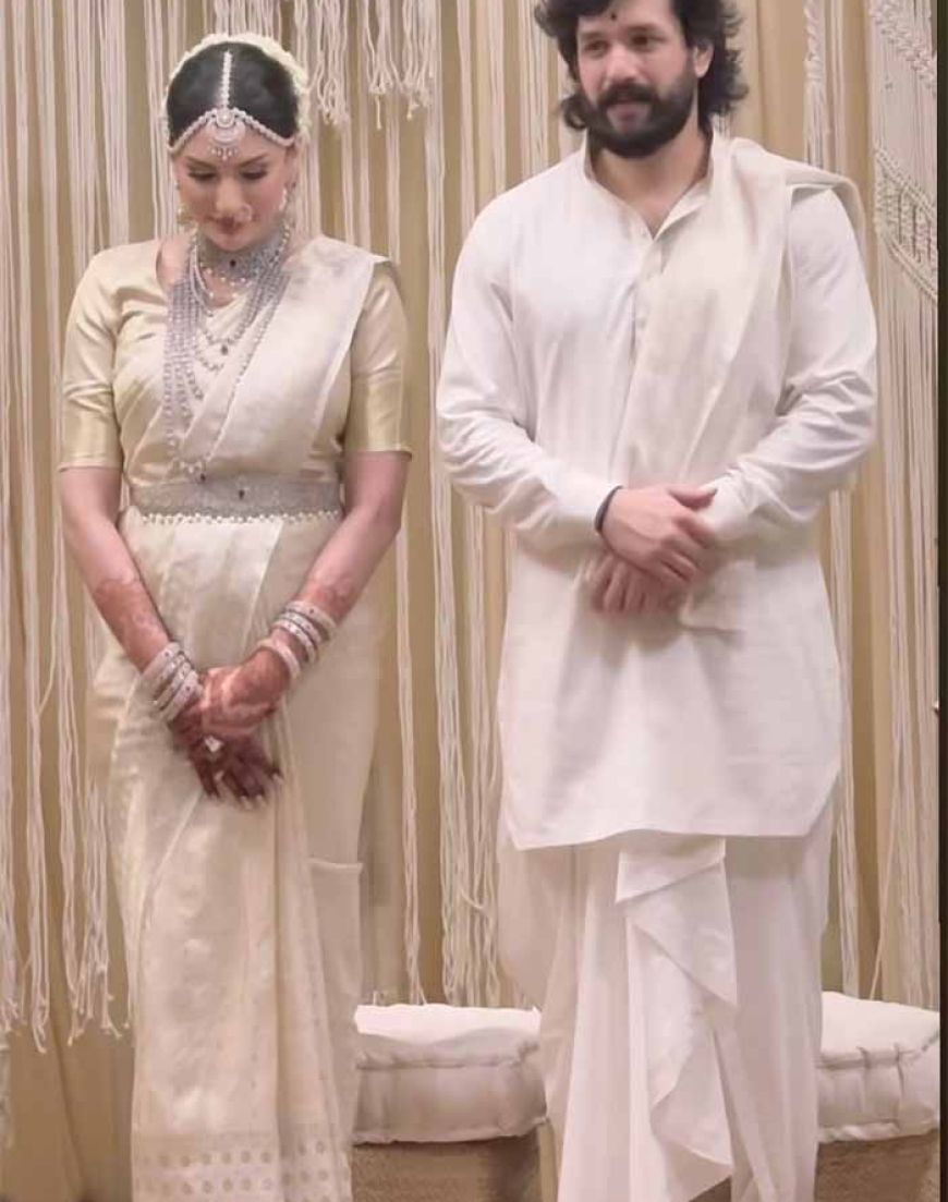 साउथ सुपरस्टार नागार्जुन के घर फिर जश्न का माहौल, छोटे बेटे अखिल ने गर्लफ्रेंड संग रचाई शादी