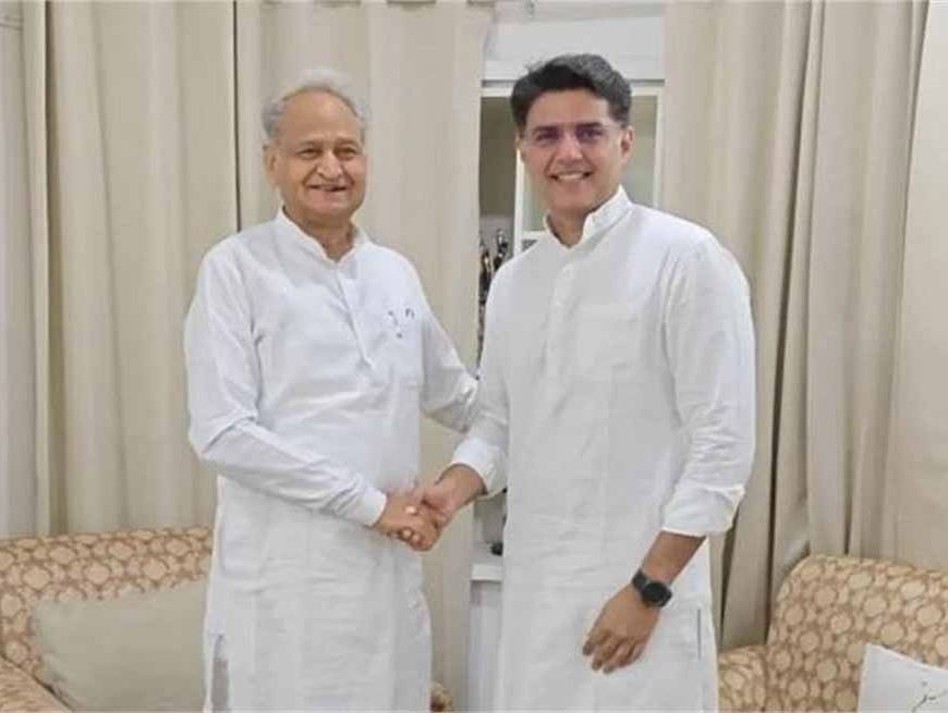 सचिन पायलट ने पहली बार पूर्व मुख्यमंत्री अशोक गहलोत के सरकारी आवास का रुख किया, बढ़ाई हलचल