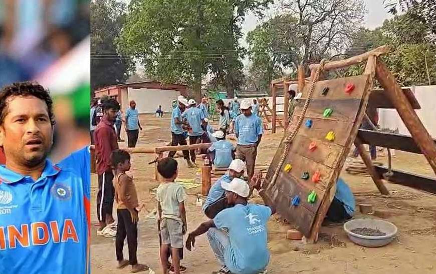 सचिन तेंदुलकर 50 गांवों में बनवा रहे मैदान, बस्तर के युवाओं को मिलेगा प्रतिभा निखारने का मौका