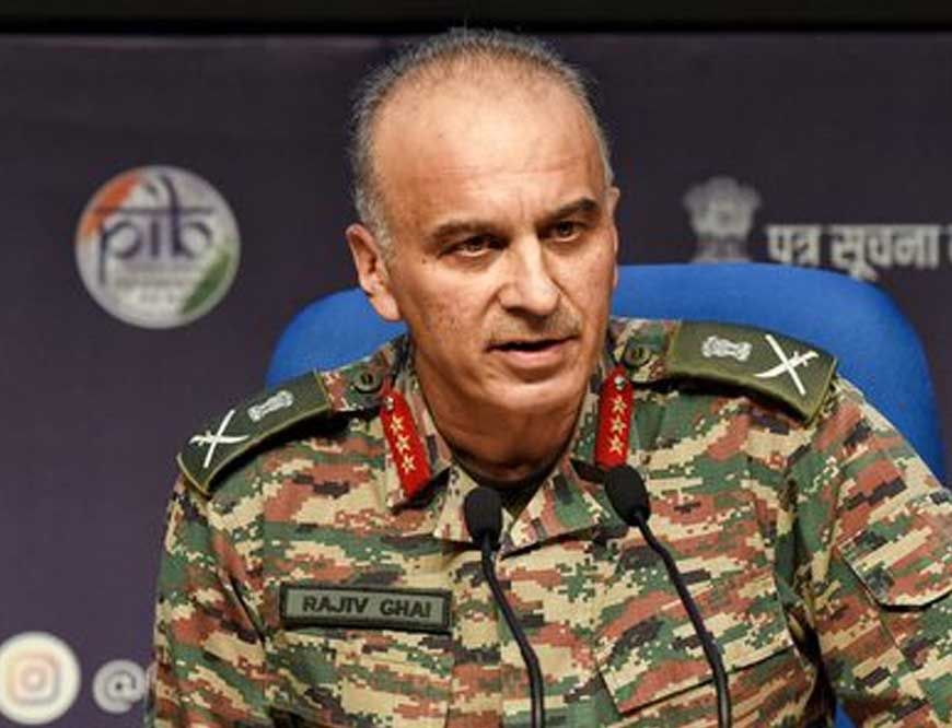 ऑपरेशन सिंदूर के दौरान भारतीय सेना का चेहरा बने DMGO राजीव घई का हुआ प्रमोशन