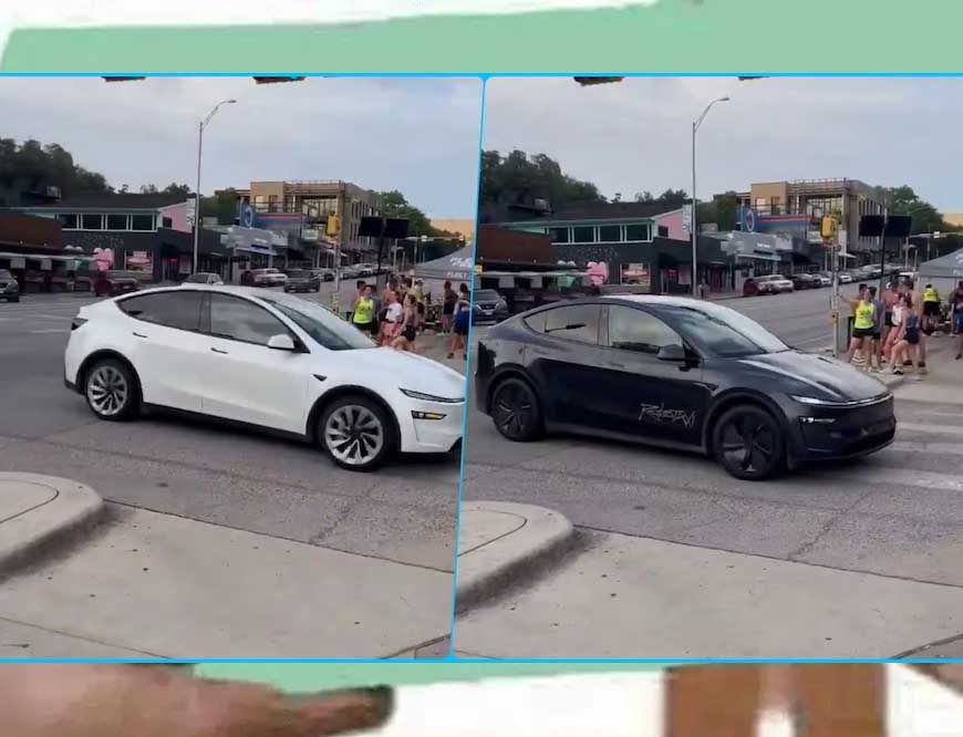 बगैर ड्राइवर के सड़क पर दौड़ती दिखी Tesla Robotaxi, मस्क ने कहा 22 जून को होगी लॉन्च