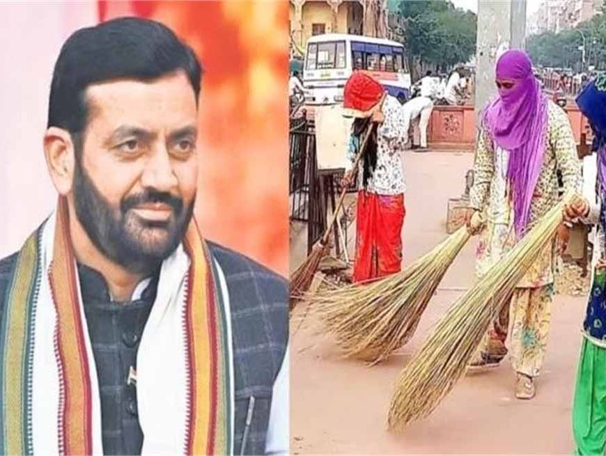प्रदेश में सफाई कर्मियों का वेतन 2100 रुपये बढ़ाया, मुख्यमंत्री नायब सिंह सैनी ने सिरसा में की घोषणा