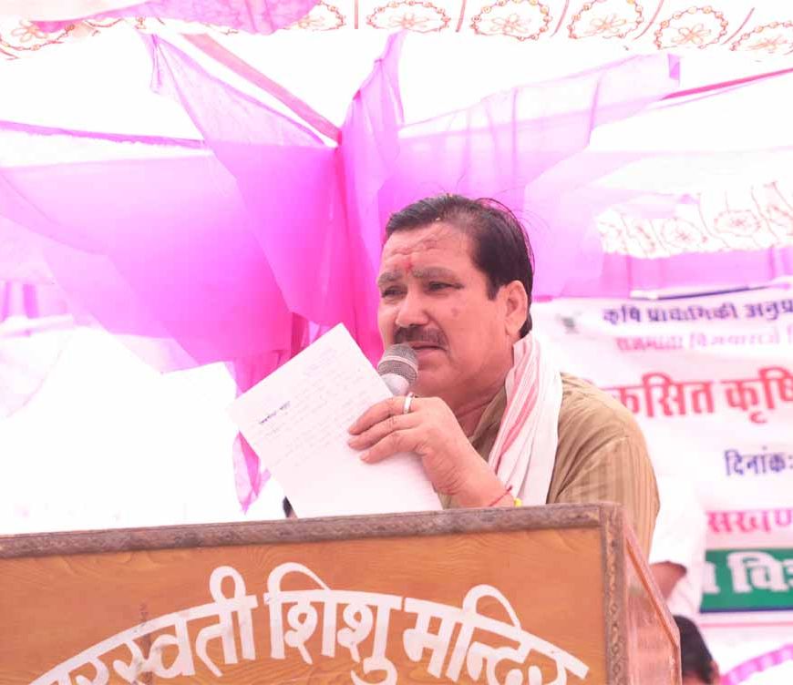 खेती को लाभ का धंधा बनाने के लिए तकनीक को खेतों तक पहुंचाना जरूरी - मंत्री टेटवाल