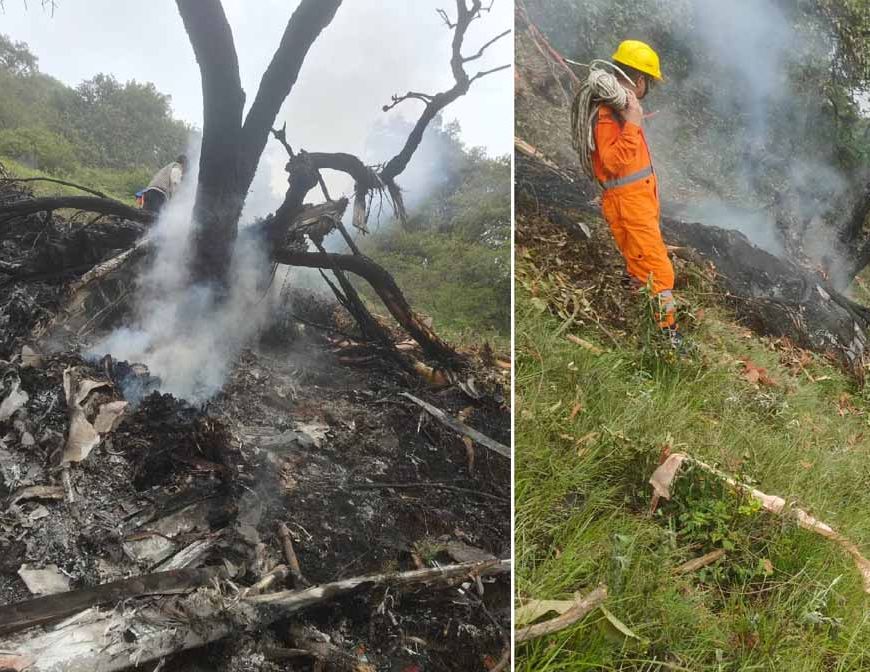 केदारनाथ के पास गौरीकुंड में हेलिकॉप्टर क्रैश, 7 की मौत